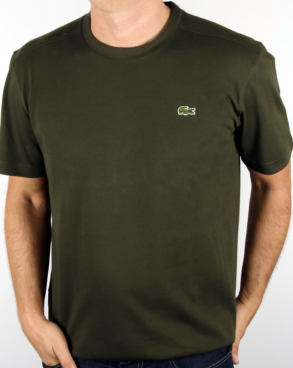 Lacoste T-Shirt Khaki Grün