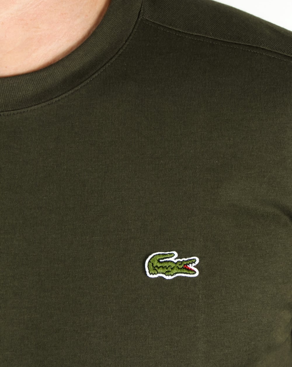 Lacoste T-Shirt Khaki Grün