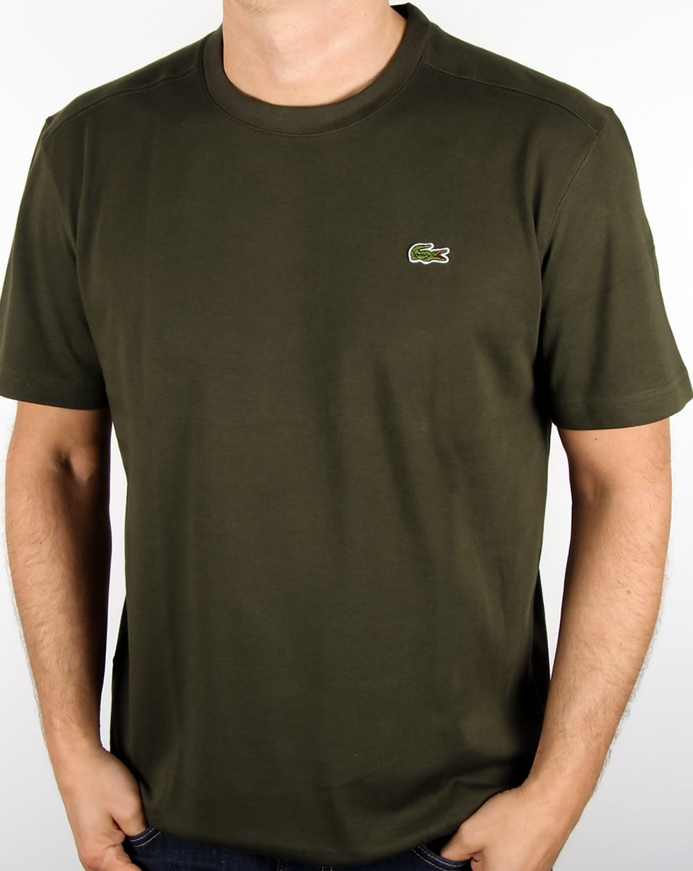 Lacoste T-Shirt Khaki Grün