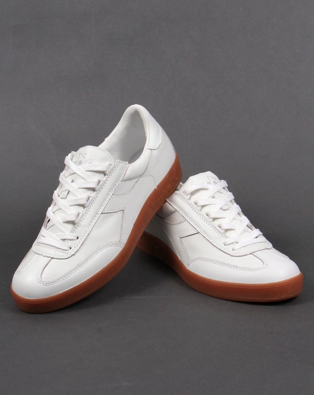 Diadora B Original Premium Sneakers Weiß/Gummi