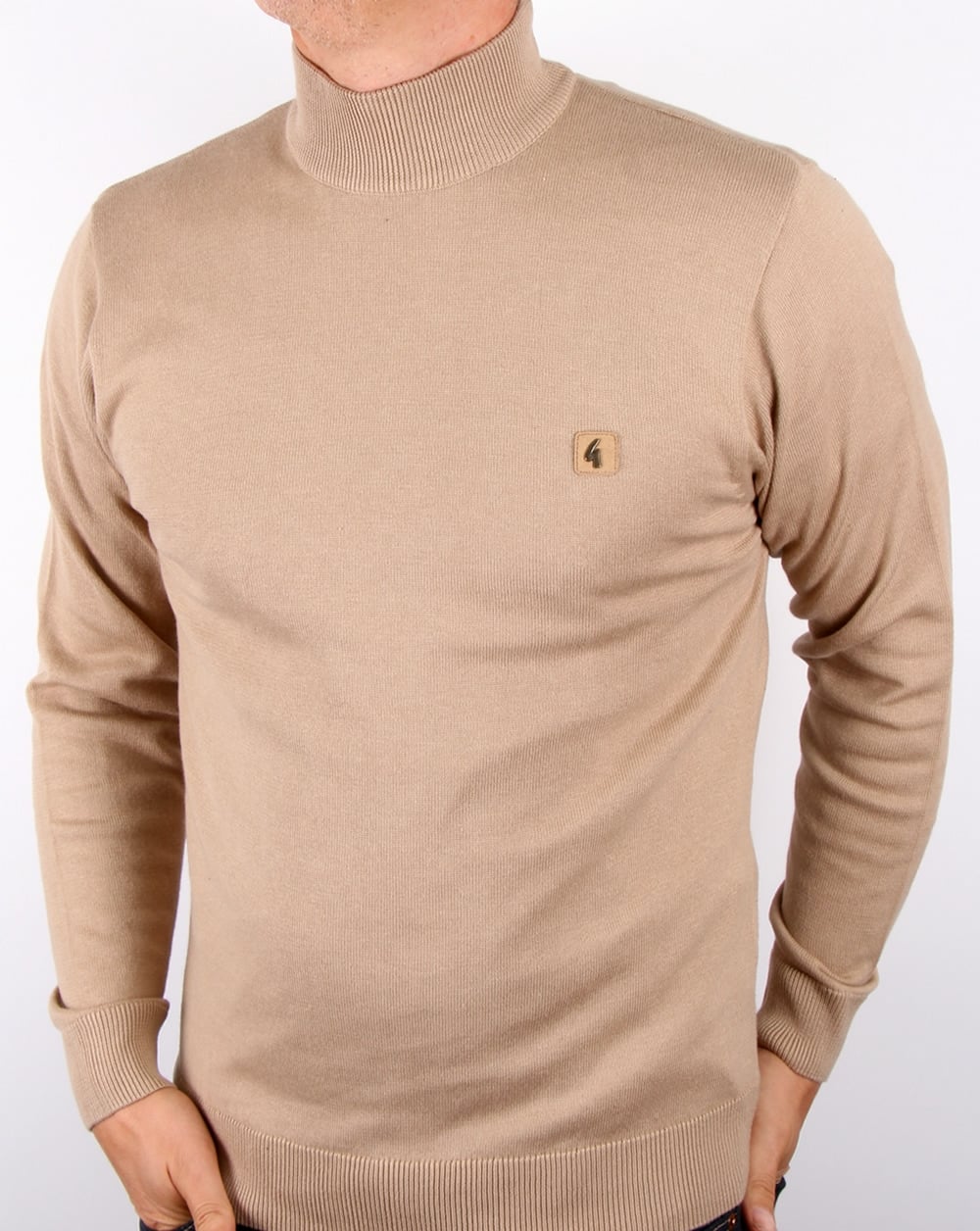 Gabicci Vintage Rollkragenpullover Kamel