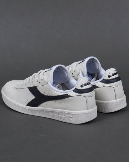 Diadora Game Low Waxed Sneakers Weiß/Marineblau