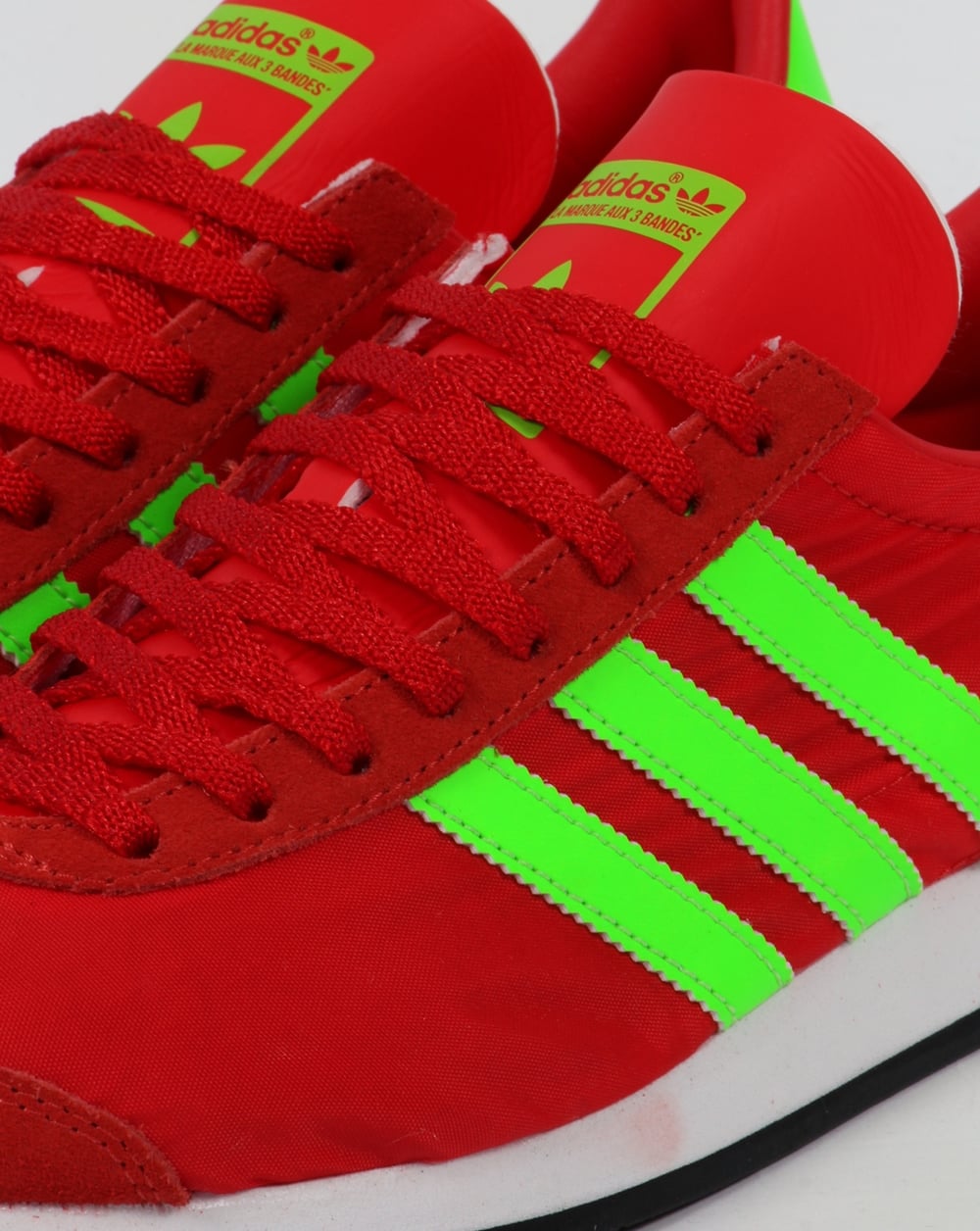 Adidas Country OG Sneaker Rot/Solargrün