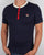 Fila Vintage Bertolucci Grandad T-shirt Navy