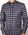 Aquascutum Emsworth Check Shirt Navy
