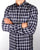 Aquascutum Emsworth Check Shirt Navy
