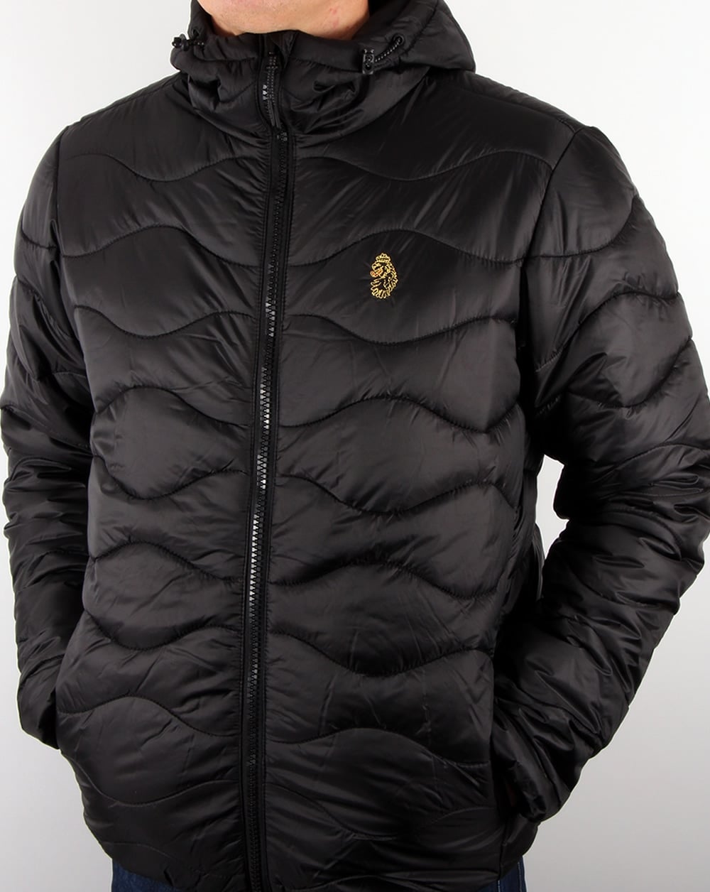 Luke Rubery Steppjacke Schwarz