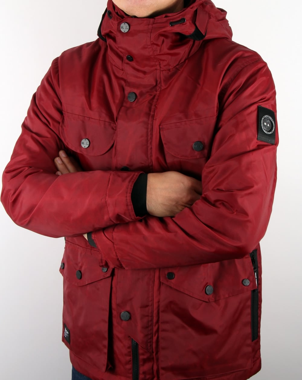 Marshall Artist Durawax Schneeparka Imperial Red