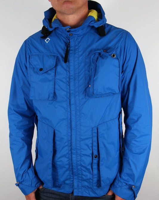 Ma.Strum Ma.strum Packable Sniper Cagoule Vibrant Blue