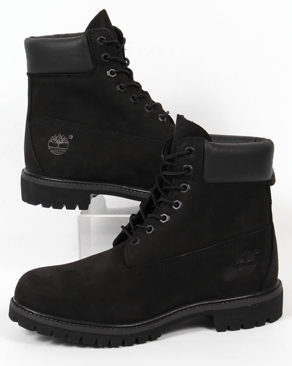 Timberland Icon 6 Inch Premium Stiefel Schwarzes Nubukleder