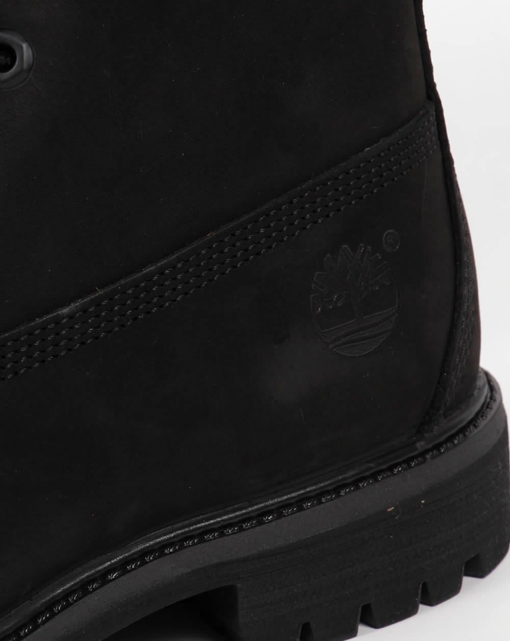 Timberland Icon 6 Inch Premium Stiefel Schwarzes Nubukleder