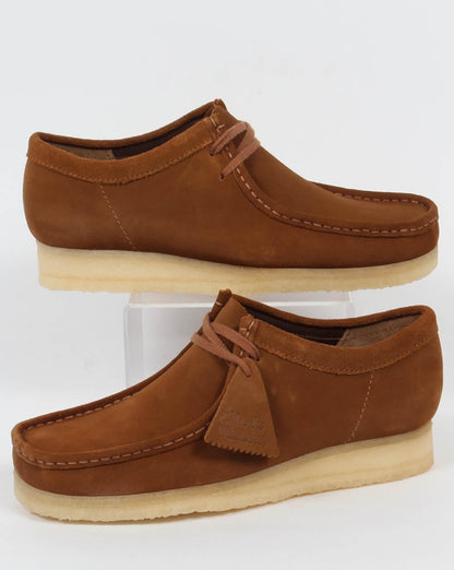 Clarks Originals Wallabee Wildlederschuhe Cola