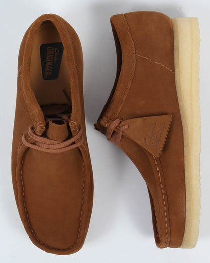 Clarks Originals Wallabee Wildlederschuhe Cola