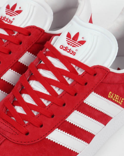 Adidas Gazelle Sneakers Power Rot/Weiß