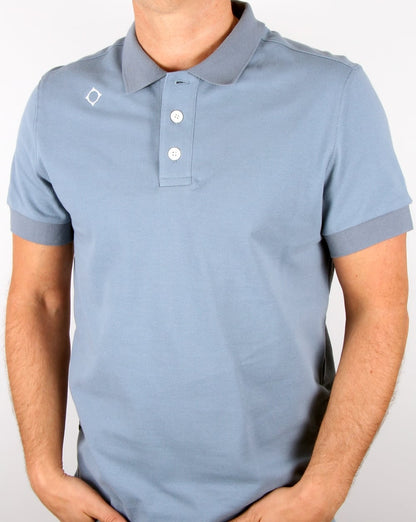 Ma.strum Piqué-Poloshirt Storm Blue