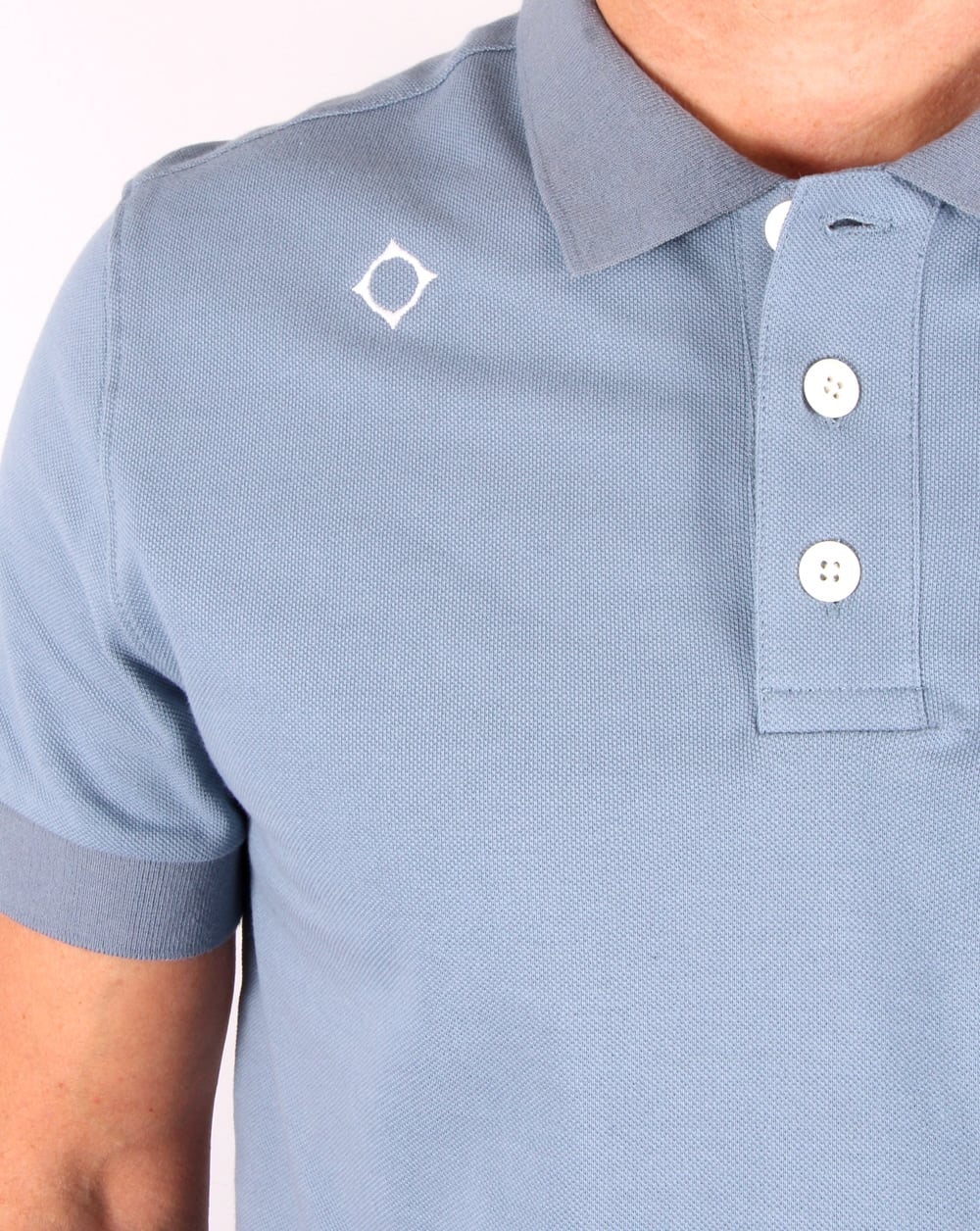 Ma.strum Piqué-Poloshirt Storm Blue