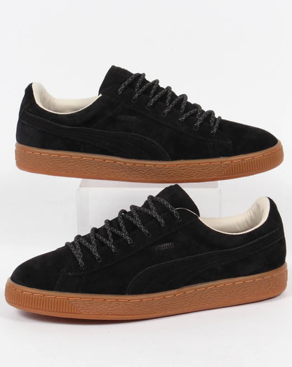 Puma Basket Classic Winter-Sneaker in Schwarz