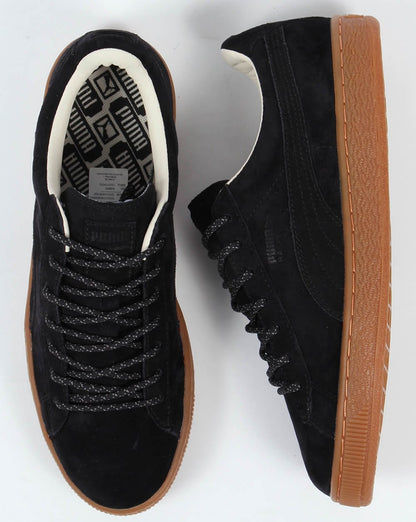 Puma Basket Classic Winter-Sneaker in Schwarz