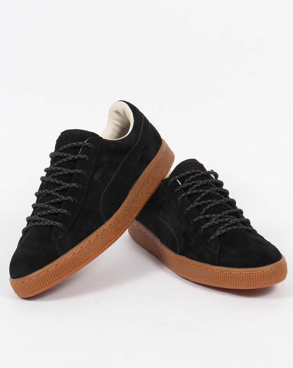 Puma Basket Classic Winter-Sneaker in Schwarz