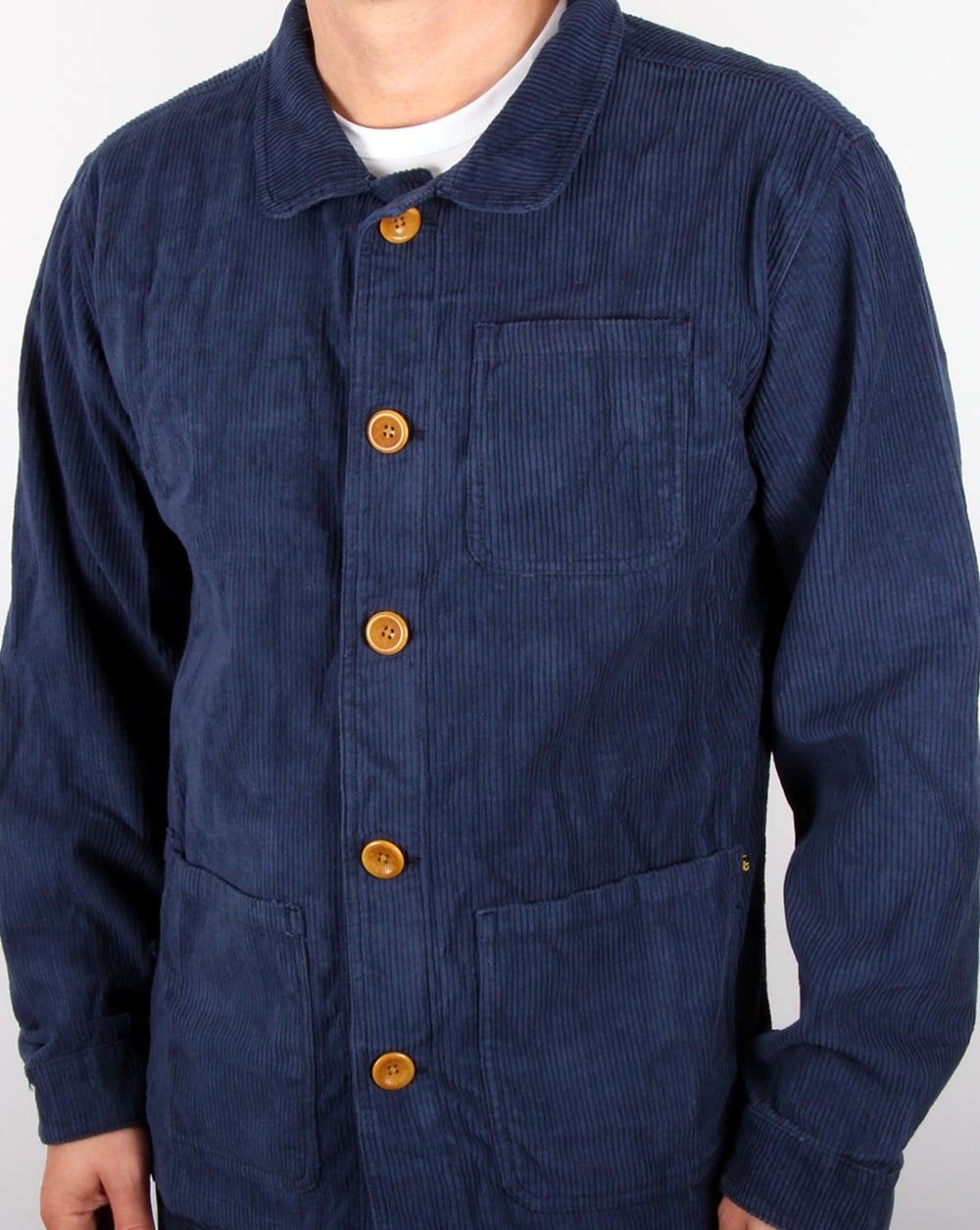 Tuktuk Station Cordjacke Marineblau
