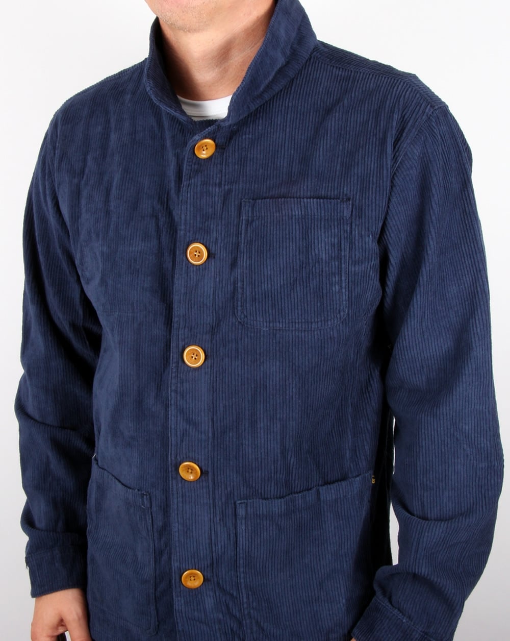 Tuktuk Station Cordjacke Marineblau