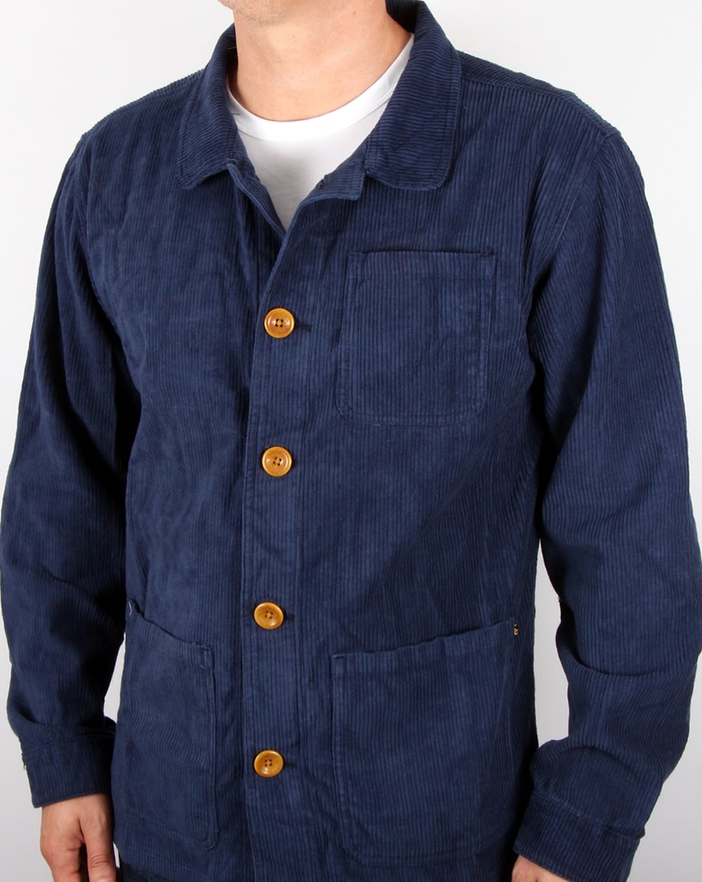 Tuktuk Station Cordjacke Marineblau