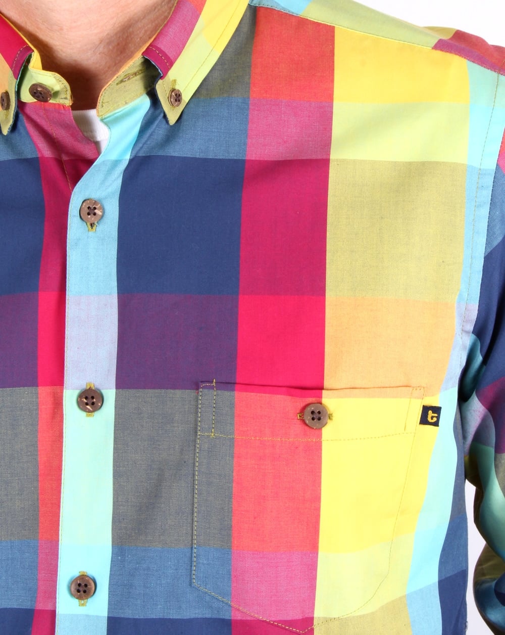 Tuktuk Madras Karohemd Multi