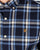 Farah Check Shirt Navy Yale