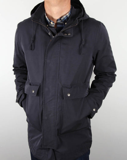 Pretty Green Whitworth Jacke Marineblau