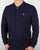Fila Vintage Padola Long Sleeve Polo Shirt Navy