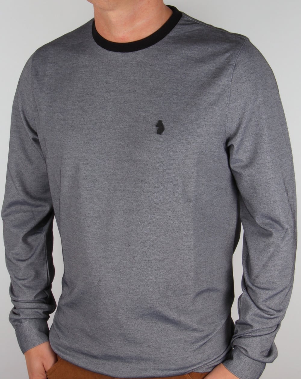 Luke Langarm Special Charmer T-Shirt Schwarz