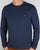 Farah Long Sleeve Denny Logo T-shirt Yale Blue