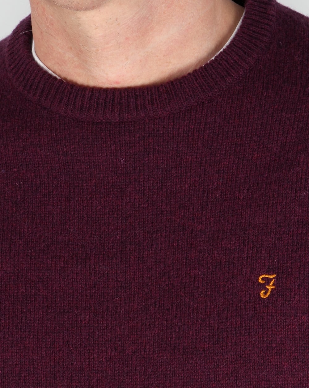 Farah Rosecroft Jumper Bordeaux