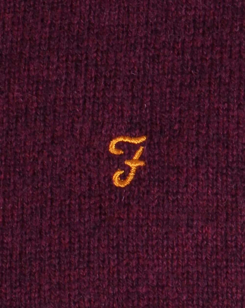 Farah Rosecroft Pullover Bordeaux