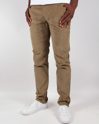 Levis 511 – Cordhose in Slim Fit, dunkler Sand
