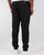 Ma.strum Slim Fit Herringbone Sweat Pants Black