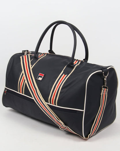 Fila Vintage Leo Große Reisetasche Marineblau/Gardenia