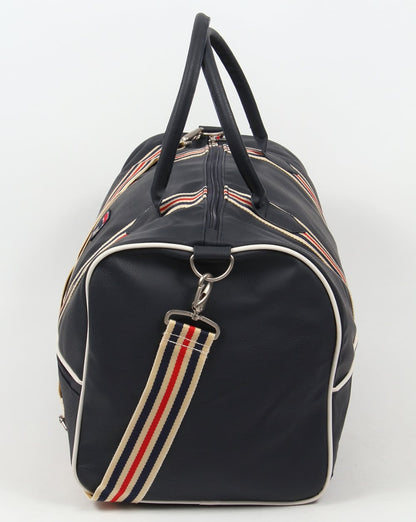 Fila Vintage Leo Große Reisetasche Marineblau/Gardenia
