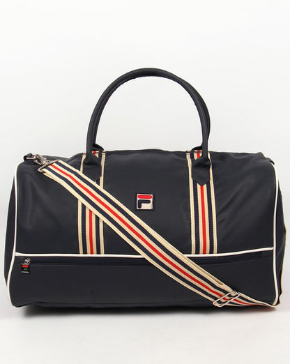 Fila Vintage Leo Große Reisetasche Marineblau/Gardenia