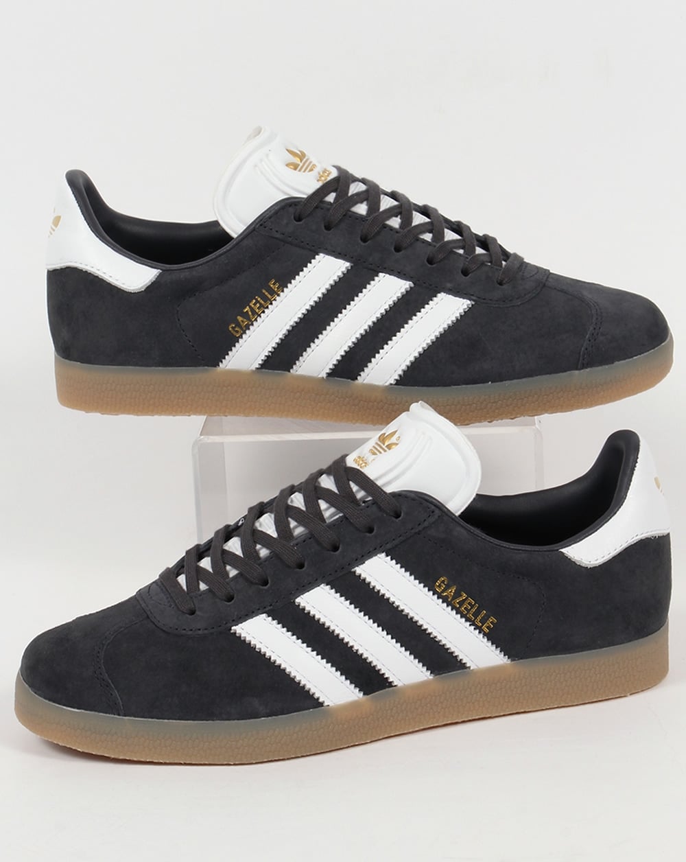 Adidas Gazelle Sneakers Nachtgrau/Weiß/Gummi