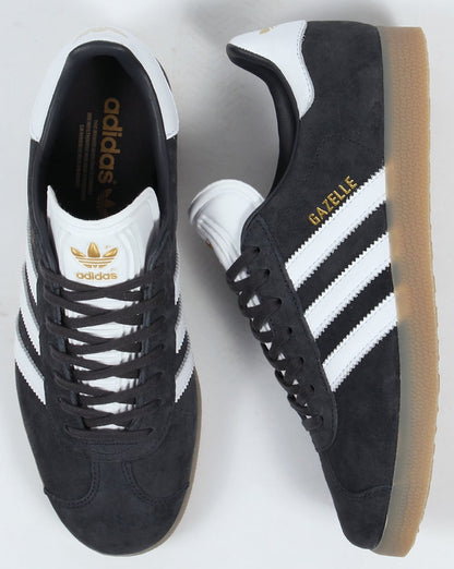 Adidas Gazelle Sneakers Nachtgrau/Weiß/Gummi
