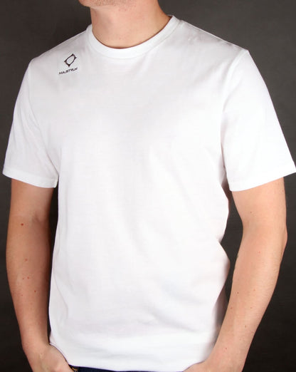 Ma.strum Emblem T-Shirt Weiß