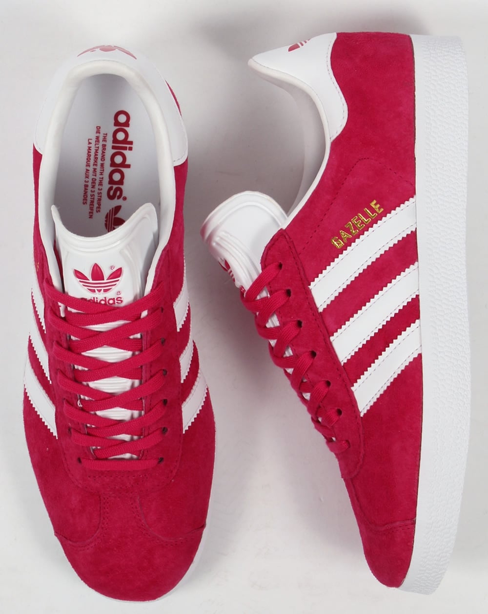 Adidas Gazelle Sneakers Pink/Weiß