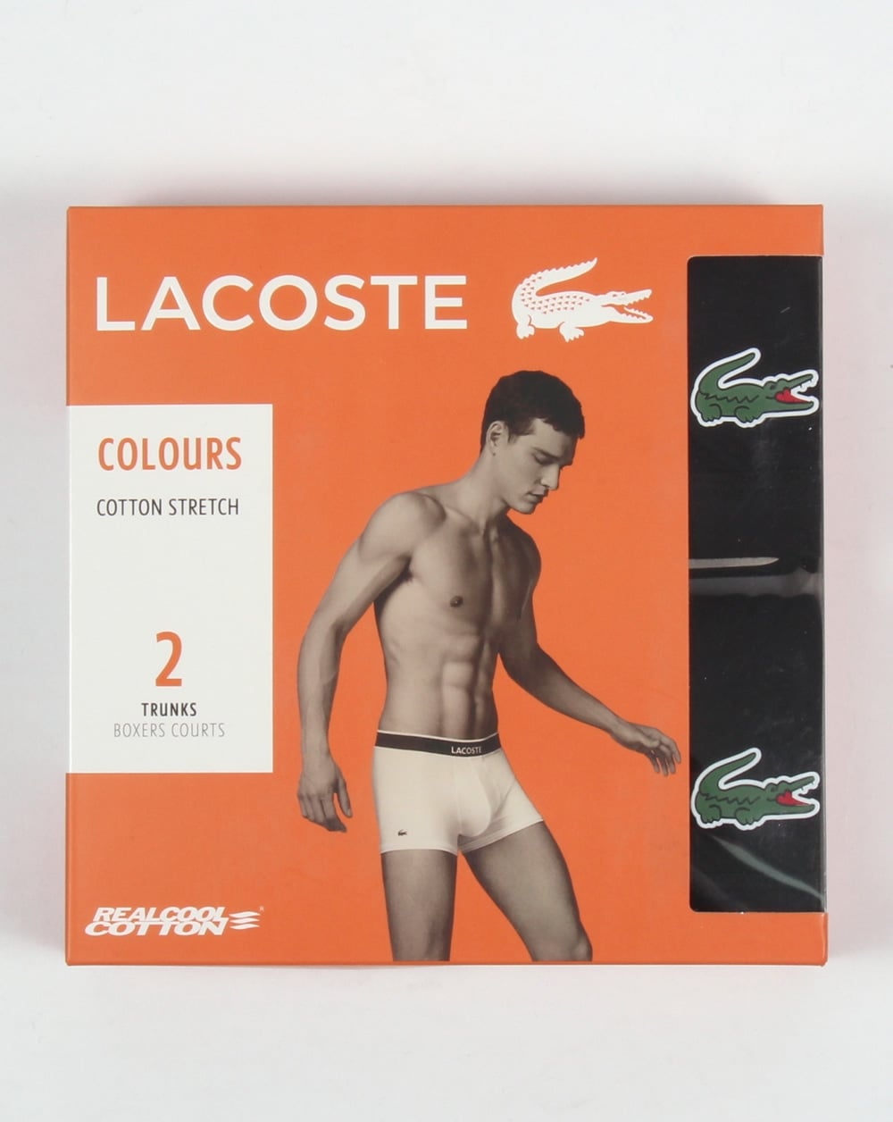 Lacoste Doppelpack Boxershorts Schwarz