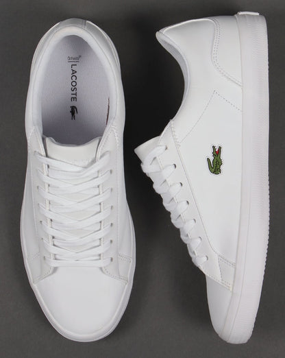 Lacoste Lerond Ledersneaker Weiß