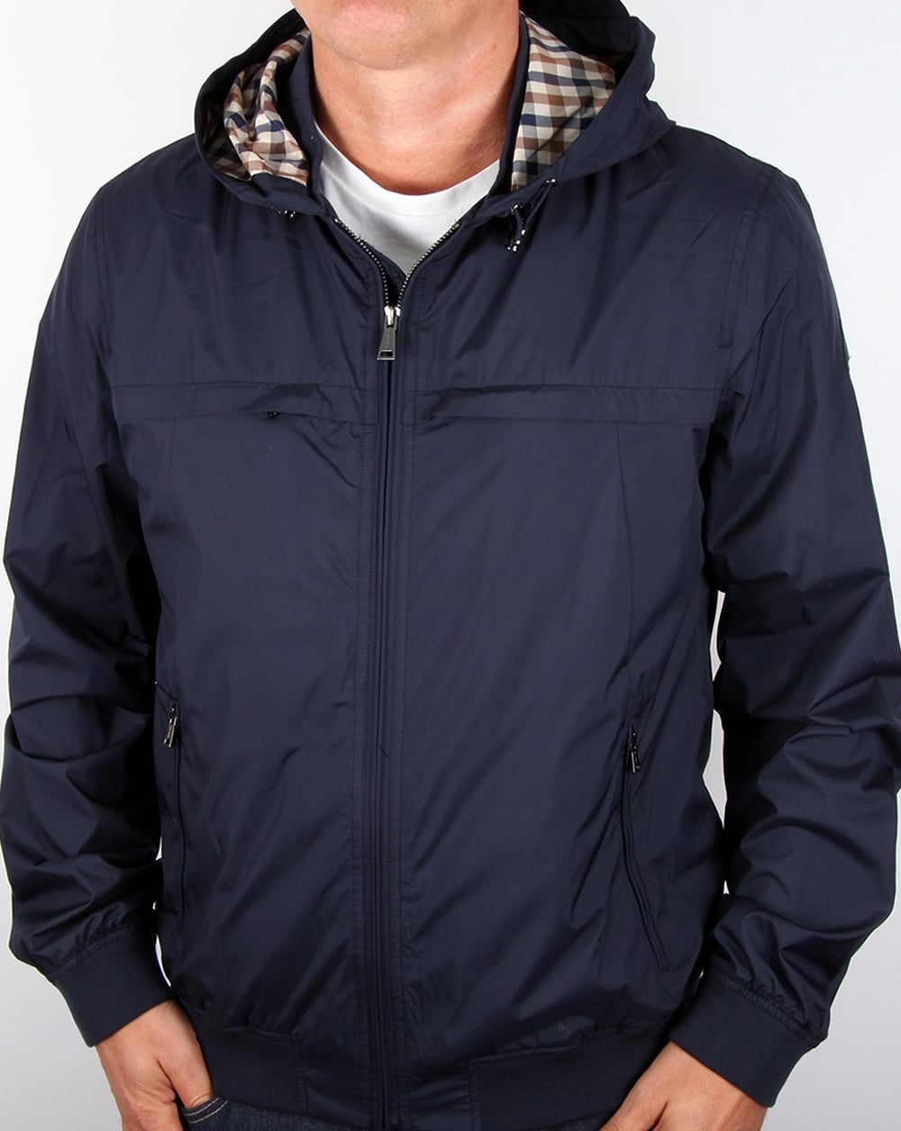 Aquascutum Otis Jacke Marineblau