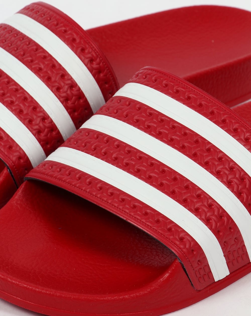 Adidas Adilette Slider Rot/Weiß