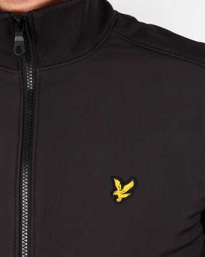 Lyle And Scott – Jacke mit Trichterkragen in echtem Schwarz