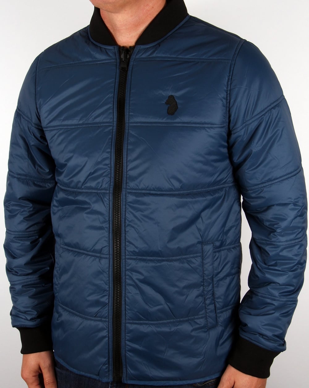 Luke Liner Steppjacke Marineblau