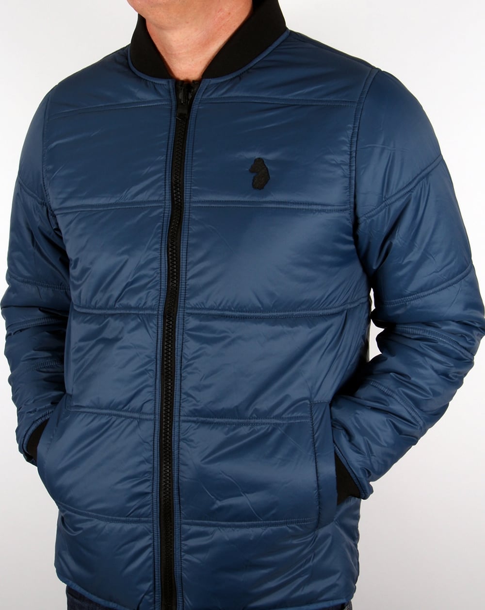 Luke Liner Steppjacke Marineblau